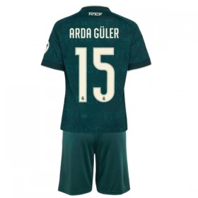 Real Madrid Arda Guler 15 Børn Udebane 2026-27 - Fodboldtrøjer (S/S)