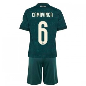 Real Madrid Camavinga 6 Børn Udebane 2026-27 - Fodboldtrøjer (S/S)