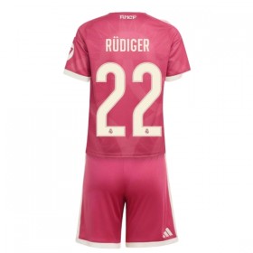 Real Madrid Rudiger 22 Børn Tredje 2026-27 - Fodboldtrøjer (S/S)