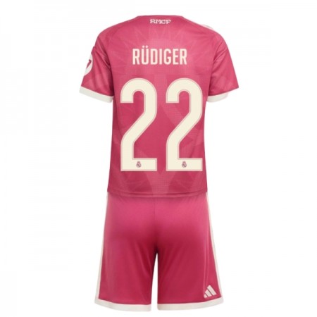Real Madrid Rudiger 22 Børn Tredje 2026-27 - Fodboldtrøjer (S/S) Real Madrid Rudiger 22 Børn Tredje 2026-27 - Fodboldtrøjer (S/S)