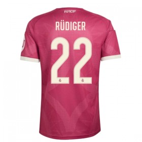 Real Madrid Rudiger 22 Tredje 2026-27 - Fodboldtrøjer (S/S)