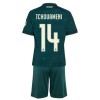 Real Madrid Tchouameni 14 Børn Udebane 2026-27 - Fodboldtrøjer (S/S) Real Madrid Tchouameni 14 Børn Udebane 2026-27 - Fodboldtrøjer (S/S)