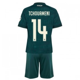 Real Madrid Tchouameni 14 Børn Udebane 2026-27 - Fodboldtrøjer (S/S)