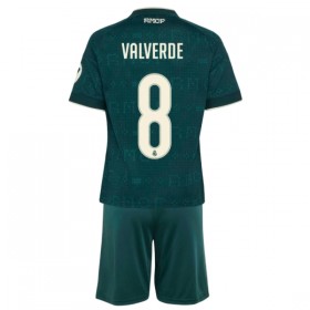 Real Madrid Valverde 8 Børn Udebane 2026-27 - Fodboldtrøjer (S/S)