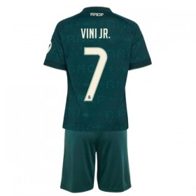 Real Madrid Vini JR. 7 Børn Udebane 2026-27 - Fodboldtrøjer (S/S)