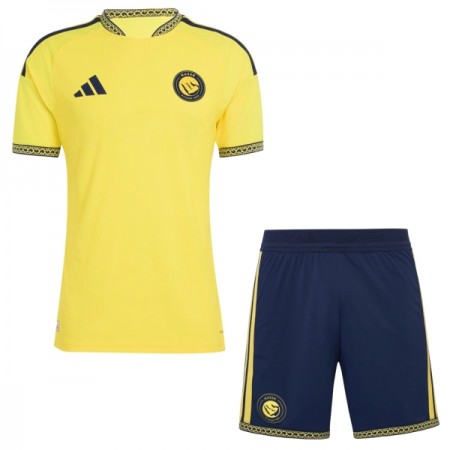 Al Nassr Børn Hjemme 2026-27 - Fodboldtrøjer (S/S)