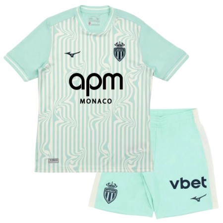 AS Monaco Børn Tredje 2026-27 - Fodboldtrøjer (S/S)