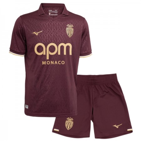 AS Monaco Børn Udebane 2026-27 - Fodboldtrøjer (S/S) AS Monaco Børn Udebane 2026-27 - Fodboldtrøjer (S/S)