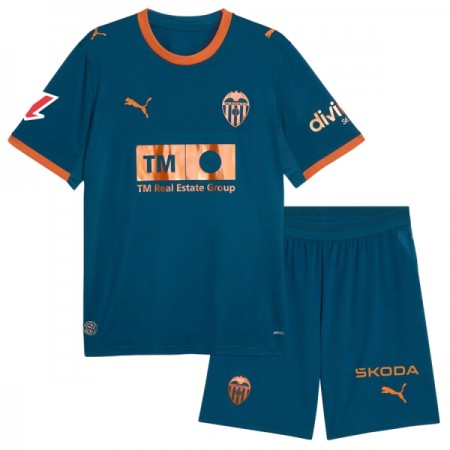 Valencia CF Børn Udebane 2026-27 - Fodboldtrøjer (S/S) Valencia CF Børn Udebane 2026-27 - Fodboldtrøjer (S/S)