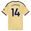 Arsenal Gyokeres 14 Tredje 2026-27 - Fodboldtrøjer (S/S) Arsenal Gyokeres 14 Tredje 2026-27 - Fodboldtrøjer (S/S)