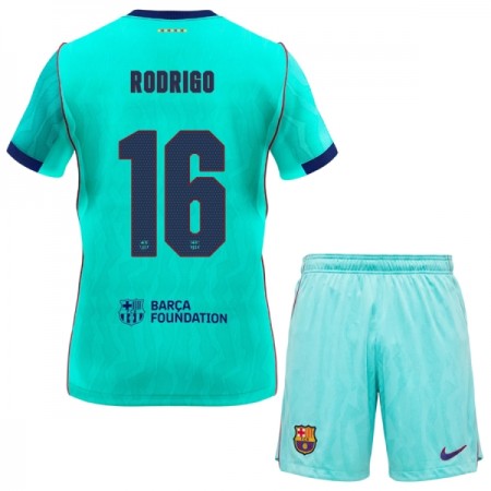 FC Barcelona Rodrigo 16 Børn Tredje 2026-27 - Fodboldtrøjer (S/S) FC Barcelona Rodrigo 16 Børn Tredje 2026-27 - Fodboldtrøjer (S/S)