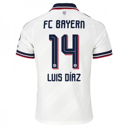 FC Bayern München Luis Diaz 14 Udebane 2026-27 - Fodboldtrøjer (S/S) FC Bayern München Luis Diaz 14 Udebane 2026-27 - Fodboldtrøjer (S/S)