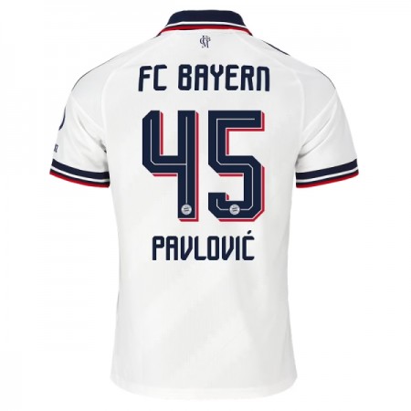 FC Bayern München Pavlovic 45 Udebane 2026-27 - Fodboldtrøjer (S/S) FC Bayern München Pavlovic 45 Udebane 2026-27 - Fodboldtrøjer (S/S)