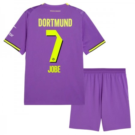 Borussia Dortmund Jobe 7 Børn Tredje 2026-27 - Fodboldtrøjer (S/S) Borussia Dortmund Jobe 7 Børn Tredje 2026-27 - Fodboldtrøjer (S/S)