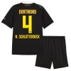 Borussia Dortmund N. Schlotterbeck 4 Børn Udebane 2026-27 - Fodboldtrøjer (S/S) Borussia Dortmund N. Schlotterbeck 4 Børn Udebane 2026-27 - Fodboldtrøjer (S/S)