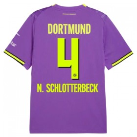 Borussia Dortmund N. Schlotterbeck 4 Tredje 2026-27 - Fodboldtrøjer (S/S)