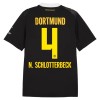 Borussia Dortmund N. Schlotterbeck 4 Udebane 2026-27 - Fodboldtrøjer (S/S) Borussia Dortmund N. Schlotterbeck 4 Udebane 2026-27 - Fodboldtrøjer (S/S)