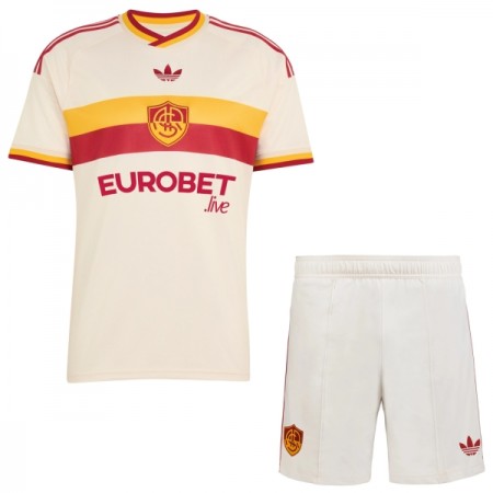 AS Roma Børn Udebane 2026-27 - Fodboldtrøjer (S/S)