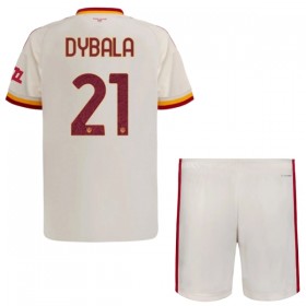 AS Roma Dybala 21 Børn Udebane 2026-27 - Fodboldtrøjer (S/S)
