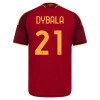 AS Roma Dybala 21 Hjemme 2026-27 - Fodboldtrøjer (S/S) AS Roma Dybala 21 Hjemme 2026-27 - Fodboldtrøjer (S/S)