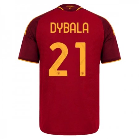 AS Roma Dybala 21 Hjemme 2026-27 - Fodboldtrøjer (S/S) AS Roma Dybala 21 Hjemme 2026-27 - Fodboldtrøjer (S/S)