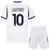 Inter Milan Lautaro 10 Børn Udebane 2026-27 - Fodboldtrøjer (S/S) Inter Milan Lautaro 10 Børn Udebane 2026-27 - Fodboldtrøjer (S/S)