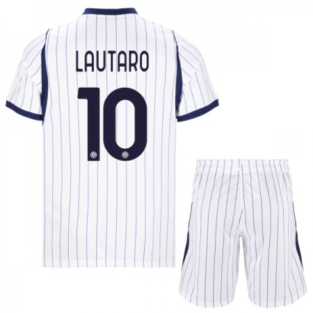 Inter Milan Lautaro 10 Børn Udebane 2026-27 - Fodboldtrøjer (S/S) Inter Milan Lautaro 10 Børn Udebane 2026-27 - Fodboldtrøjer (S/S)