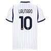 Inter Milan Lautaro 10 Udebane 2026-27 - Fodboldtrøjer (S/S) Inter Milan Lautaro 10 Udebane 2026-27 - Fodboldtrøjer (S/S)