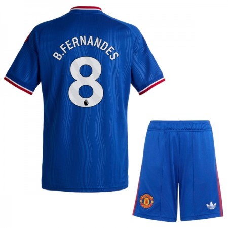 Manchester United B. Fernandes 8 Børn Udebane 2026-27 - Fodboldtrøjer (S/S) Manchester United B. Fernandes 8 Børn Udebane 2026-27 - Fodboldtrøjer (S/S)