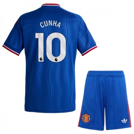 Manchester United Cunha 10 Børn Udebane 2026-27 - Fodboldtrøjer (S/S) Manchester United Cunha 10 Børn Udebane 2026-27 - Fodboldtrøjer (S/S)