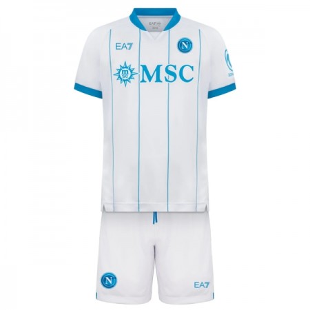 Napoli Børn Udebane 2026-27 - Fodboldtrøjer (S/S) Napoli Børn Udebane 2026-27 - Fodboldtrøjer (S/S)