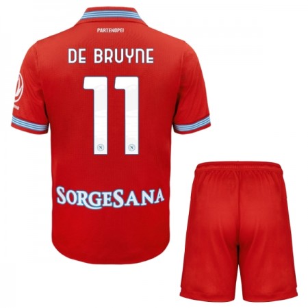 Napoli De Bruyne 11 Børn Tredje 2026-27 - Fodboldtrøjer (S/S) Napoli De Bruyne 11 Børn Tredje 2026-27 - Fodboldtrøjer (S/S)