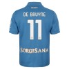 Napoli De Bruyne 11 Hjemme 2026-27 - Fodboldtrøjer (S/S) Napoli De Bruyne 11 Hjemme 2026-27 - Fodboldtrøjer (S/S)