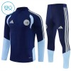 Ajax Børn Trænings Sweatshirt Dragt 2026-27 Blå Kvart-Zip Ajax Børn Trænings Sweatshirt Dragt 2026-27 Blå Kvart-Zip