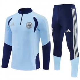 Ajax Trænings Sweatshirt Dragt 2026-27 Blå Kvart-Zip