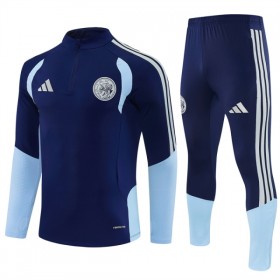 Ajax Trænings Sweatshirt Dragt 2026-27 Blå Kvart-Zip