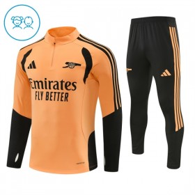 Arsenal Børn Trænings Sweatshirt Dragt 2026-27 Gul Kvart-Zip