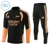 Arsenal Børn Trænings Sweatshirt Dragt 2026-27 Sort Kvart-Zip Arsenal Børn Trænings Sweatshirt Dragt 2026-27 Sort Kvart-Zip