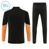 Arsenal Børn Trænings Sweatshirt Dragt 2026-27 Sort Kvart-Zip