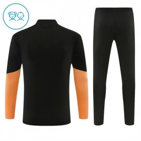 Arsenal Børn Trænings Sweatshirt Dragt 2026-27 Sort Kvart-Zip