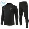 Arsenal Børn Trænings Sweatshirt Dragt 2026-27 Sort Kvart-Zip Arsenal Børn Trænings Sweatshirt Dragt 2026-27 Sort Kvart-Zip