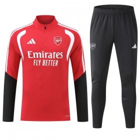 Arsenal Trænings Sweatshirt Dragt 2026-27 Rød Kvart-Zip