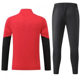 Arsenal Trænings Sweatshirt Dragt 2026-27 Rød Kvart-Zip