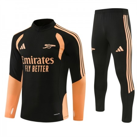 Arsenal Trænings Sweatshirt Dragt 2026-27 Sort Kvart-Zip Arsenal Trænings Sweatshirt Dragt 2026-27 Sort Kvart-Zip