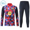 Barcelona Børn Trænings Sweatshirt Dragt 2026-27 Rød Kvart-Zip Barcelona Børn Trænings Sweatshirt Dragt 2026-27 Rød Kvart-Zip