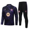 Barcelona Trænings Sweatshirt Dragt 2026-27 Sort Kvart-Zip Barcelona Trænings Sweatshirt Dragt 2026-27 Sort Kvart-Zip