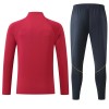 FC Barcelona Trænings Sweatshirt Dragt 2026-27 Rød Kvart-Zip