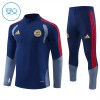 FC Bayern München Børn Trænings Sweatshirt Dragt 2026-27 Blå Kvart-Zip FC Bayern München Børn Trænings Sweatshirt Dragt 2026-27 Blå Kvart-Zip