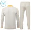 FC Bayern München Børn Trænings Sweatshirt Dragt 2026-27 Hvid Kvart-Zip