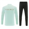 Frankrig Trænings Sweatshirt Dragt 2026-27 Hvid Kvart-Zip